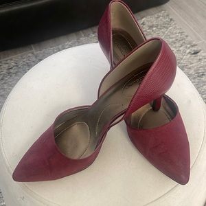 Bandolino Burgundy Heels